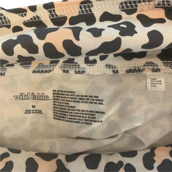 Wild Fable High Waisted Cheetah Print Leggings Sz Medium Buy 4 Items Get 25% Off - Picture 6 of 10